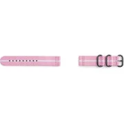 Ремешок для смарт-часов Samsung Gear Premium Nato Pink-White (GP-R600BREECAE) (UA)