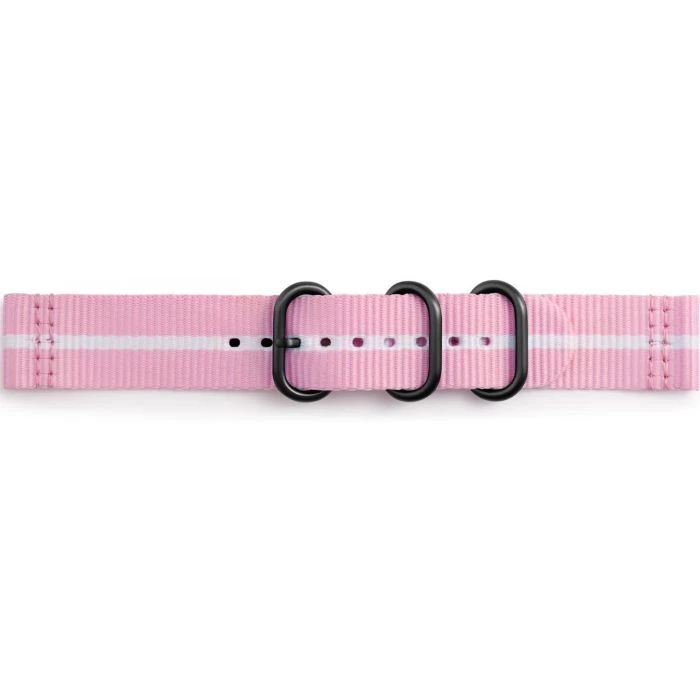 Ремешок для смарт-часов Samsung Gear Premium Nato Pink-White (GP-R600BREECAE) (UA)