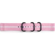 Ремешок для смарт-часов Samsung Gear Premium Nato Pink-White (GP-R600BREECAE) (UA)