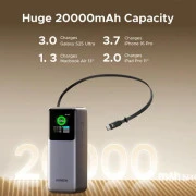 Ugreen 20000mAh 165W with Retractable Cable (PB726 55987B) (UA)