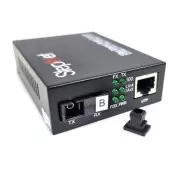 10/100Base-TX to 100Base-FX, SM, 1550nm, SC/PC, 20км Step4Net (MC-R-0,1-1SM-1550nm-20-LFP) (UA)