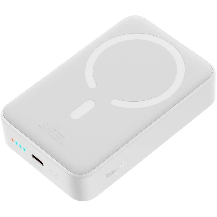 Baseus Magnetic Mini Wireless 20000mAh 20W, White (PPCX150002) (UA)