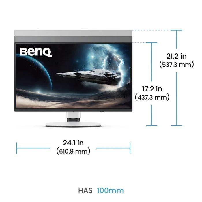 BenQ EX271UZ White (9H.LP2LA.TBE) (UA)