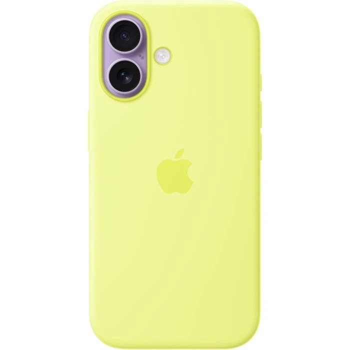 Чохол для мобільного телефону Apple Silicone iPhone 17 Neon Yellow Model A3558 (MGEV4ZM/A) (UA)