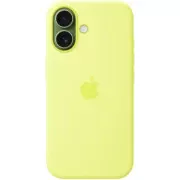 Чохол для мобільного телефону Apple Silicone iPhone 17 Neon Yellow Model A3558 (MGEV4ZM/A) (UA)