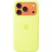 Чохол для мобільного телефону Apple Silicone iPhone 17 Pro Neon Yellow Model A3559 (MGFF4ZM/A) (UA)