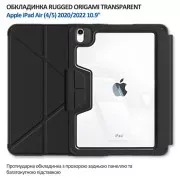 Чохол для планшета BeCover Rugged Origami Transparent Apple iPad Air (4/5) 2020/2022 10.9
