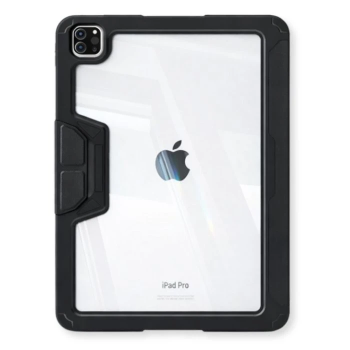 Чохол для планшета BeCover Rugged Origami Transparent Apple iPad Pro 11 2020/2021/2022 Black (714969) (UA)