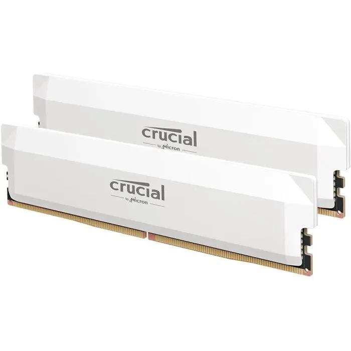 DDR5 64GB (2x32GB) 6400 MHz Pro Overclocking White Micron (CP2K32G64C40U5W) (UA)