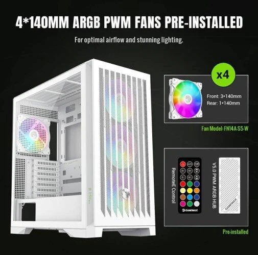 Gamemax LEADER 2 WH (9101-0900R0002) (UA)