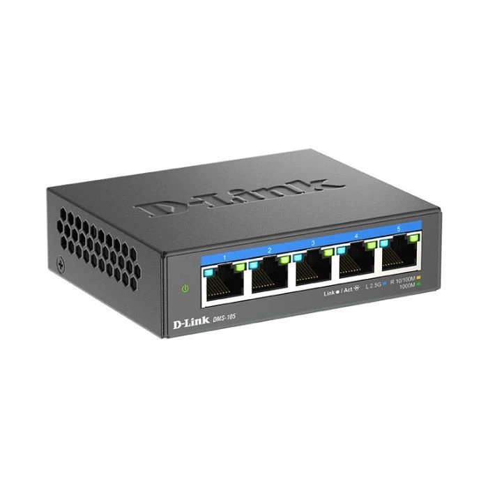 Комутатор мережевий D-Link DMS-105 (UA)