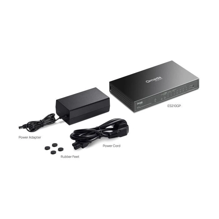 Комутатор мережевий D-Link ES210GP (UA)