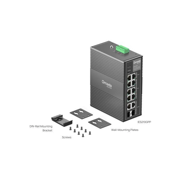 Комутатор мережевий D-Link IES210GPP (UA)