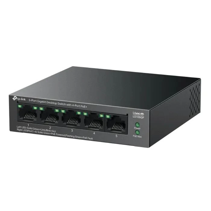 Комутатор мережевий D-Link LS105GP (UA)