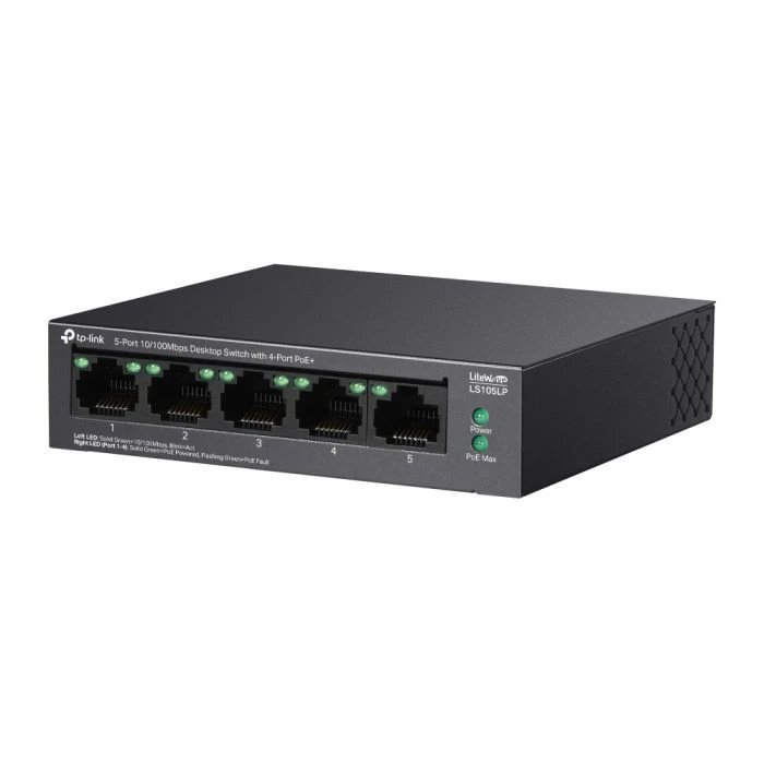 Комутатор мережевий D-Link LS105LP (UA)
