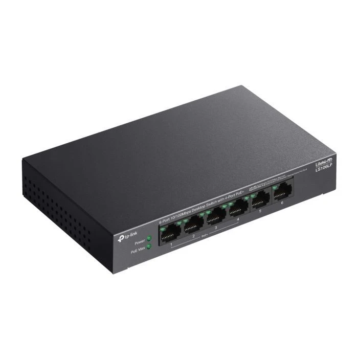 Комутатор мережевий D-Link LS106LP (UA)