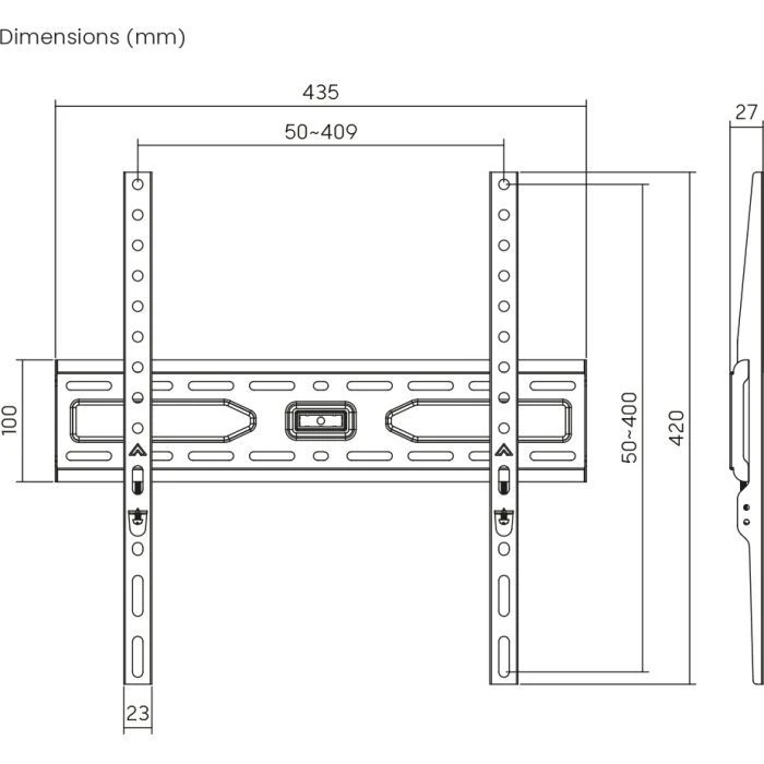 Кронштейн Brateck KL36-44F (UA)