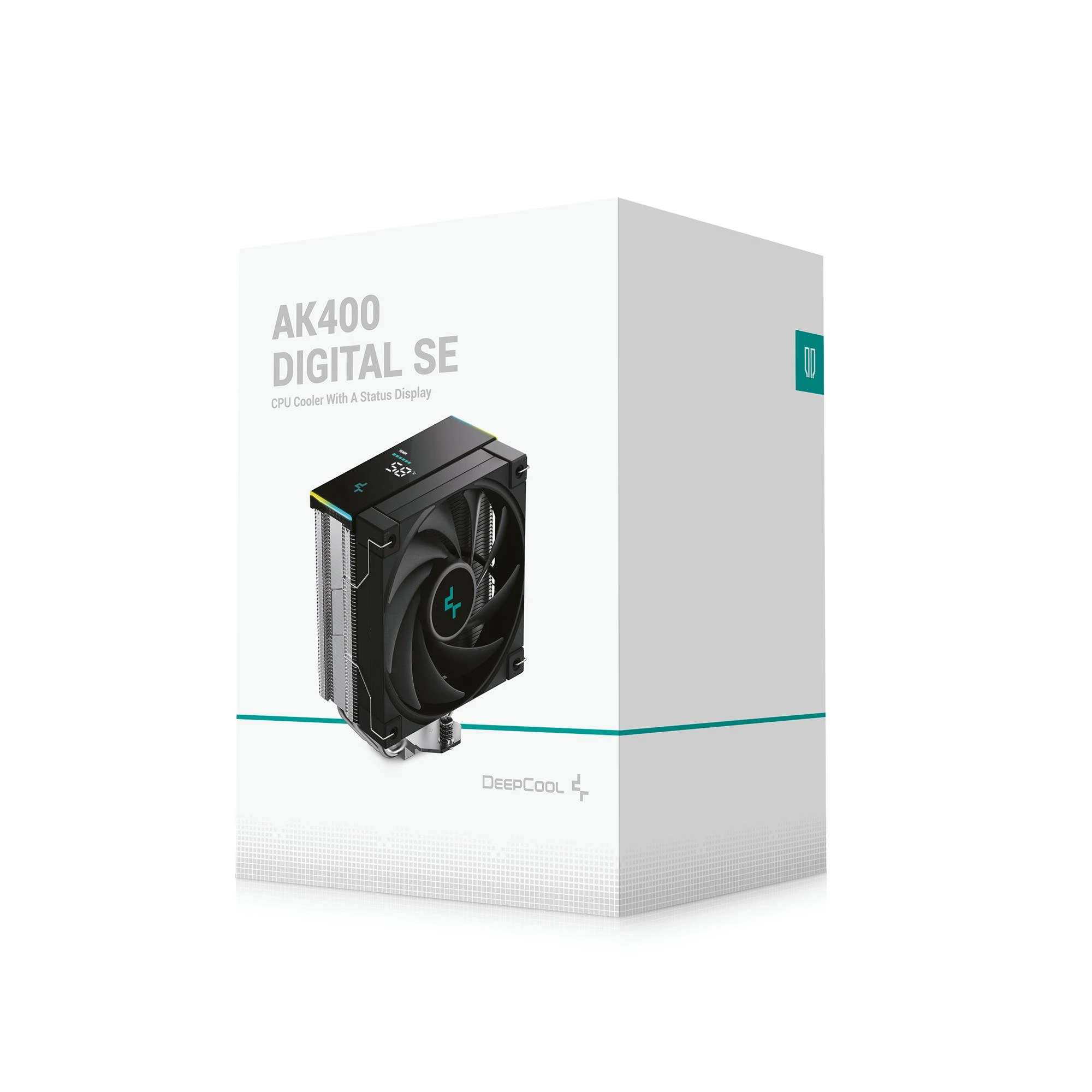 Кулер процесорний DeepCool AK400 Digital SE Black (R-AK400-BKADMN-GJD) (UA)