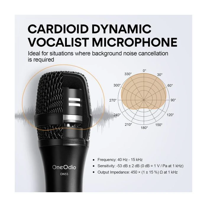 Мікрофон OneOdio ON55 Black (UA)