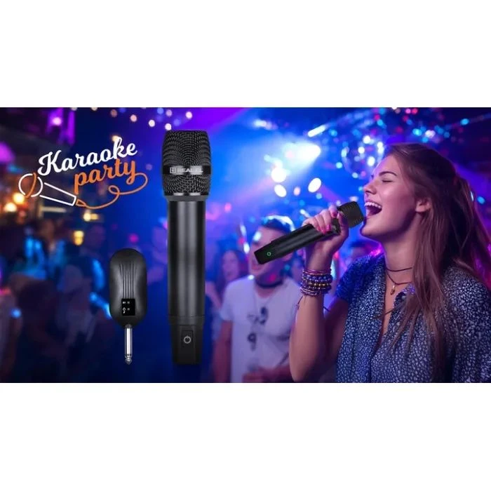 Мікрофон REAL-EL KM-830 Black (EL121900001) (UA)