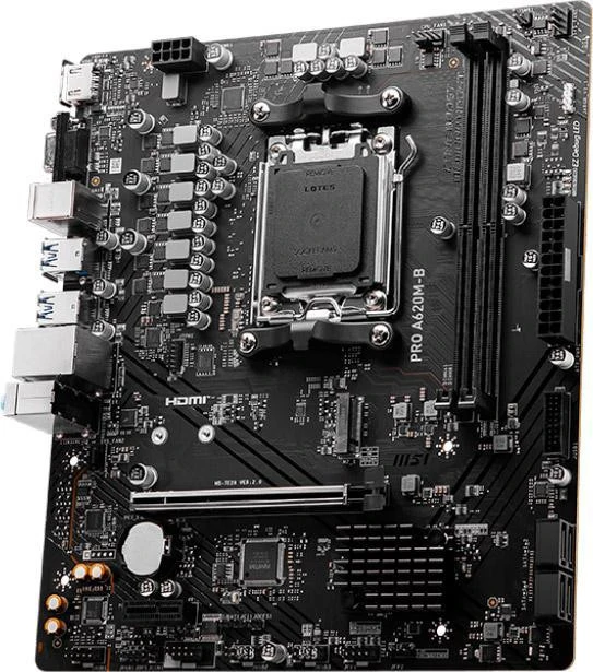 MSI PRO A620M-B (911-7E28-017) Бренд: MSI; Тип роз'єму CPU: Socket AM5;
