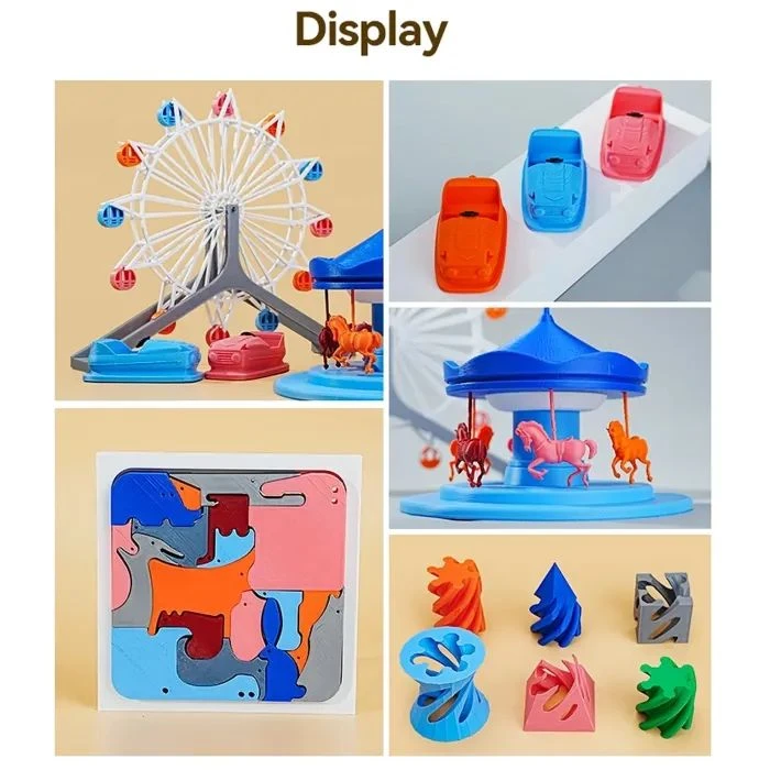 Пластик для 3D-принтера Creality PLA Fast, Ender, 1.75мм black 1kg + white 1kg (3301010395) (UA)