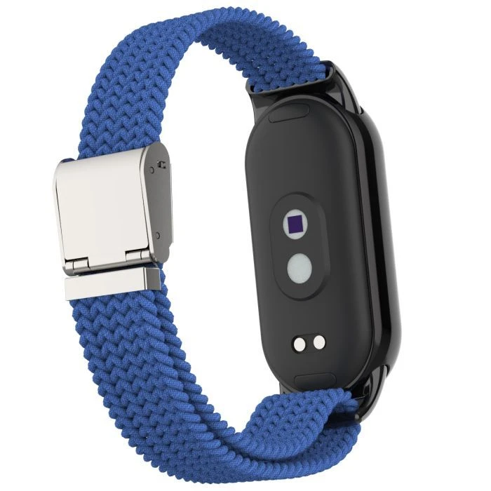 Ремешок для фитнес браслета Armorstandart Braided Solo Loop для Xiaomi Smart Band 10/9/8 Blue (ARM86880) (UA)