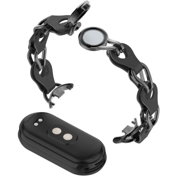 Ремешок для фитнес браслета Armorstandart Chain Wristband для Xiaomi Smart Band 10/9/8 Black (ARM86887) (UA)
