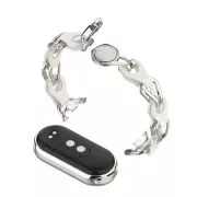 Ремешок для фитнес браслета Armorstandart Chain Wristband для Xiaomi Smart Band 10/9/8 Silver (ARM86889) (UA)
