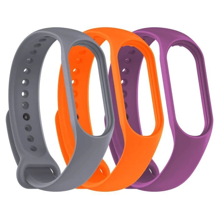 Ремешок для фитнес браслета Armorstandart комплект 3шт Xiaomi Mi Band 4/3 Beat (ARM87029) (UA)