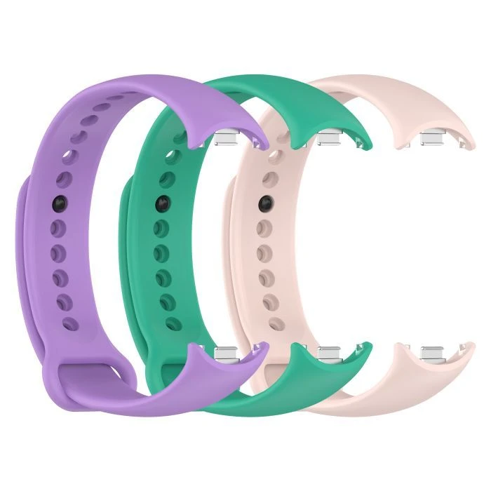 Ремешок для фитнес браслета Armorstandart комплект 3шт Xiaomi Smart Band 10/9/8 Spring (ARM75720) (UA)