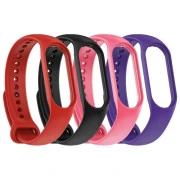 Ремешок для фитнес браслета Armorstandart комплект 4шт Xiaomi Mi Band 7/6/5 Sport (ARM87048) (UA)