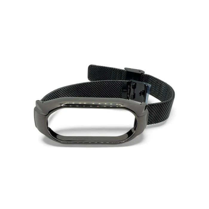 Ремінець для фітнес браслета BeCover Metal для Xiaomi Mi Smart Band 9 Black (711978) (UA) Сумісність: Xiaomi Mi Smart Band 9; Колір: