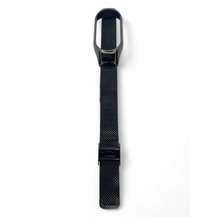 Ремешок для фитнес браслета BeCover Metal для Xiaomi Mi Smart Band 9 Black (711978) (UA)