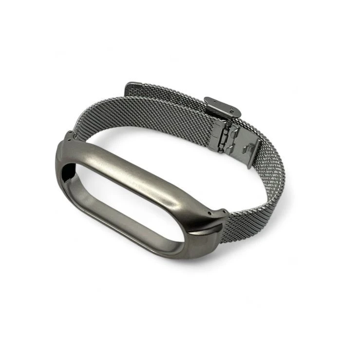 Ремінець для фітнес браслета BeCover Metal для Xiaomi Mi Smart Band 9 Silver (711979) (UA) Сумісність: Xiaomi Mi Smart Band 9; Колір: