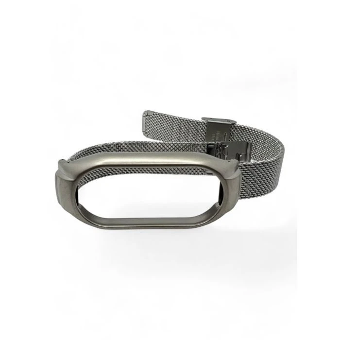 Ремешок для фитнес браслета BeCover Metal для Xiaomi Mi Smart Band 9 Silver (711979) (UA)