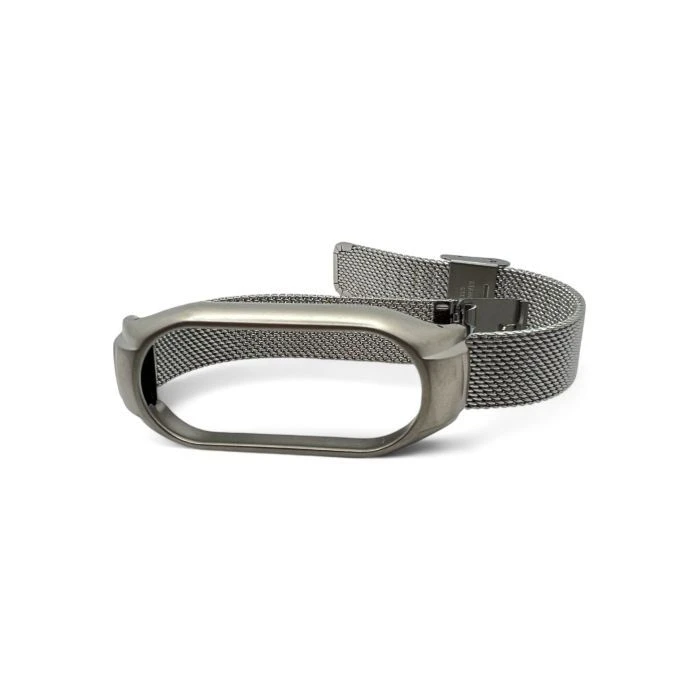Ремешок для фитнес браслета BeCover Metal для Xiaomi Mi Smart Band 9 Silver (711979) (UA)