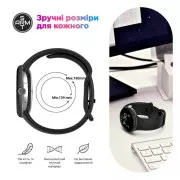 Ремешок для смарт-часов Armorstandart Google Pixel Watch 3 45 mm Black (ARM84019) (UA)