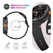 Ремешок для смарт-часов Armorstandart Samsung Galaxy Watch 8 / 8 Classic (20x113 mm) Orange (ARM86867) (UA)