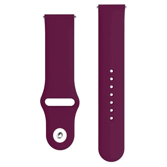 Ремінець для смарт-годинників Armorstandart Silicone Watch Strap 20mm Marsala (ARM60520) (UA)