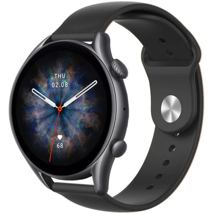 Ремінець для смарт-годинників Armorstandart Silicone Watch Strap 22mm Black (ARM80669) (UA)