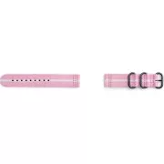 Ремінець для смарт-годинників Samsung Gear Premium Nato Pink-White (GP-R600BREECAE) (UA)