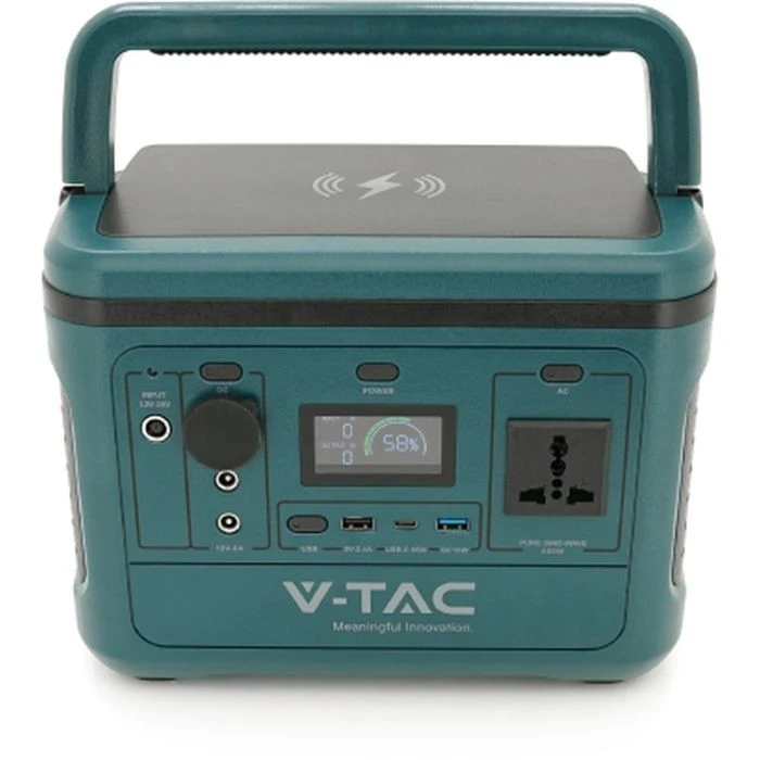 Зарядная станция V-TAC 500W, 568Wh (VT-606) (UA)