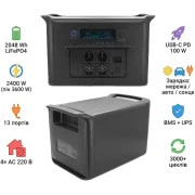 Зарядная станция CTOLITY AP2000 2400W, 2048Wh (AP2000) (UA)