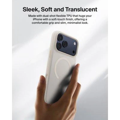 Чохол для смартфона Belkin Чохол для iPhone 17 Pro Max, Magnetic Protective Grip, Sand (MSA036HQSA) (UA)