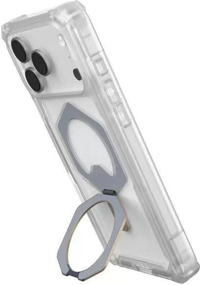 Чохол для смартфона URBAN ARMOR GEAR iPhone 17 Pro Max, Plasma XTE MagSafe, Clear/Titanium (114528114G36) (UA) Бренд: URBAN ARMOR GEAR; Сумісність: Apple