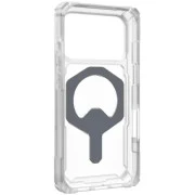 Чехол для смартфона URBAN ARMOR GEAR iPhone 17 Pro, Plasma XTE MagSafe, Clear/Titanium (114527114G36) (UA)