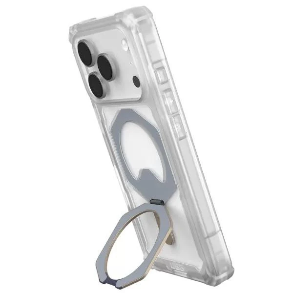 Чехол для смартфона URBAN ARMOR GEAR iPhone 17 Pro, Plasma XTE MagSafe, Clear/Titanium (114527114G36) (UA) Бренд: URBAN ARMOR GEAR; Совместимость: