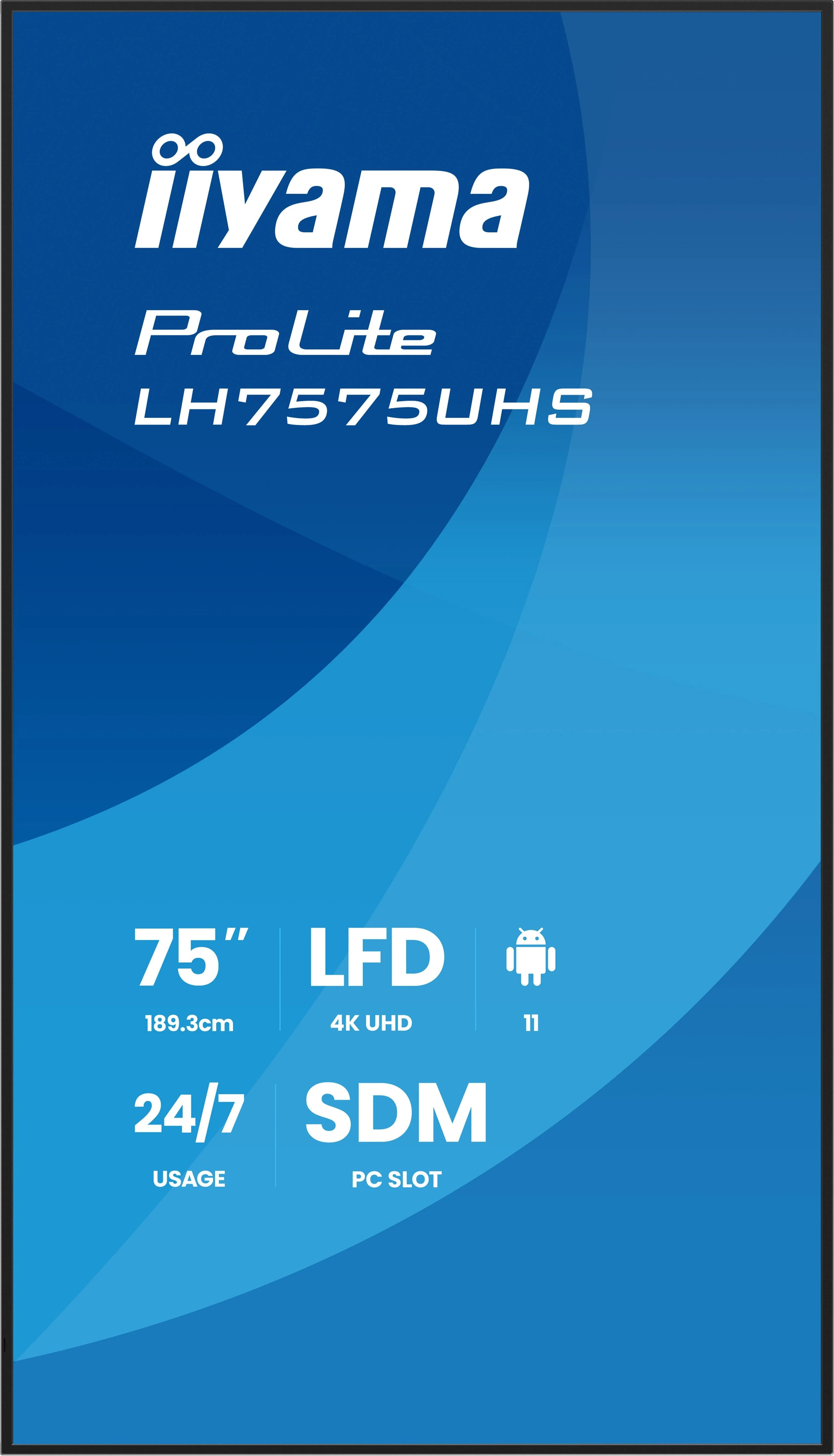 Iiyama ProLite LH7575UHS-B2AG 75 