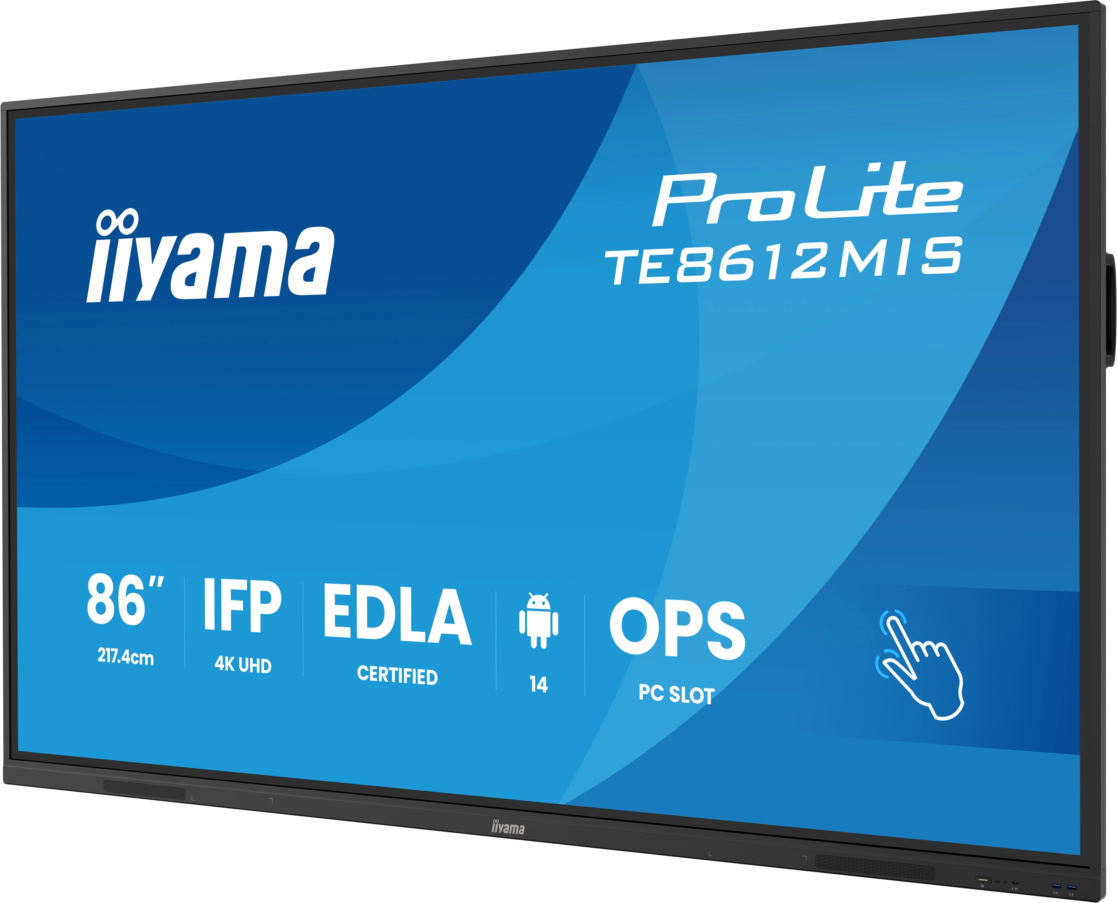Iiyama ProLite TE8612MIS-B4AG 85.6 